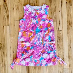 LILLY PULITZER GORGEOUS SHIFT DRESS YOUTH SZ 8 EXCELLENT